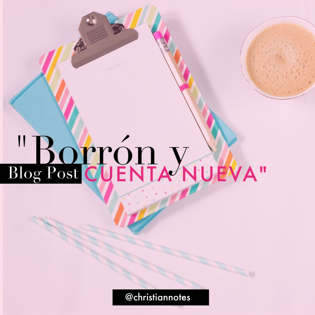 «Borrón y cuenta&nbsp;nueva»